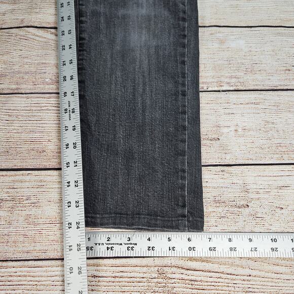 Vintage BDG Jeans Black Size 30x24 Slim Fit Denim 100% Cotton Made In USA - Picture 5 of 8